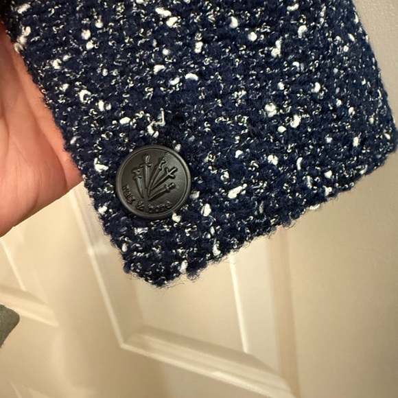 Rag & Bone Speckled Navy Jacket - Picture 8 of 8